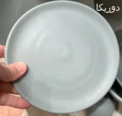 پیشدستی کیک خوری دوریکا طرح مات پاستلی