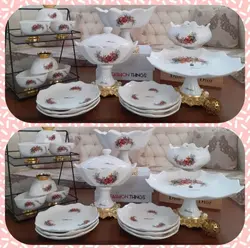 سرویس پذیرایی چهار تکه طرح ترانسفر پایه لوکس