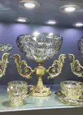 سرویس اکوماین شامپاینی لبه پلاتینه ۶ نفره