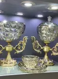 سرویس اکوماین شامپاینی لبه پلاتینه ۶ نفره