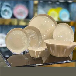 سرویس ۲۶ پارچه آرکوپال قالب استراکچر شامپاین