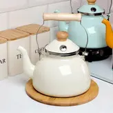 کتری لعابی طرح انگلیش هوم