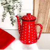 قوری یا کتری بلند لعابی خالخالی
