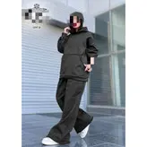 ست هودی و شلوار بگ گشاد دورس تو کرکی فری سایز ۳۶ تا ۴۴