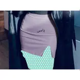 دامن کوتاه چاک هشتی قد دامن ۴۰ الی ۴۲سانت