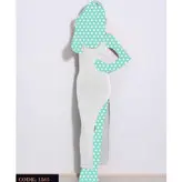 تونیک پیراهن ماکسی شومیز چاکدار نوار دوزی شده فانریپ پنبه کبریتی فری سایز ۳۶ تا ۴۲