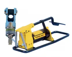 دستگاه پرس کابلشو هیدرولیک پایی مدل CRP250 مارک پاورمن ساخت ایران به همراه پمپ پدالی پایی