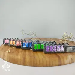 گچ مو رنگی شانه ای