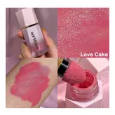 رژگونه مایع شیگلم رنگ لاو کیک مات مدل Liquid Blush Matte حجم 5 میل