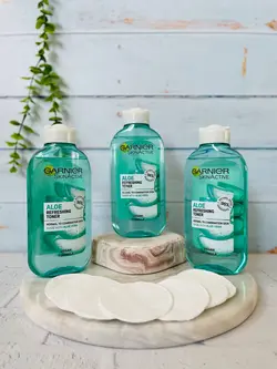 تونر آلوئه ورا کنترل کننده چربی و ضد جوش برند GARNIER