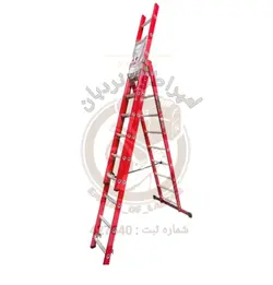 نردبان 28 پله 3 کشو 7/5متر مخابراتی اورست