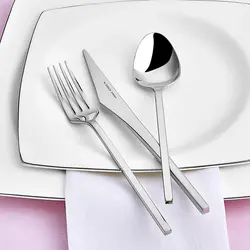 سرویس قاشق و چنگال ۱۲ نفره ۸۴ پارچه برند کاراجا مدل Way