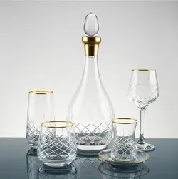سرویس پارچ و لیوان آب خوری ۱۲ نفره ۶۱ پارچه Decores Home ترکیه