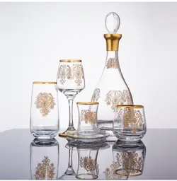 سرویس پارچ و لیوان آب خوری ۱۲ نفره ۶۱ پارچه Decores Home ترکیه