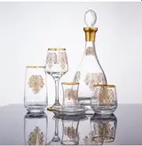 سرویس پارچ و لیوان آب خوری ۱۲ نفره ۶۱ پارچه Decores Home ترکیه