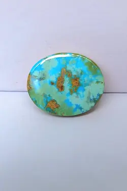 سنگ فیروزه نیشابوری، بی نظیر در طبع و رنگ، چند رنگ و خاص، با تخفیف ویژه، با ضمانت اصل نیشابور، زنده و طبیعی.