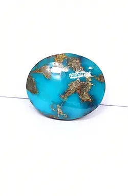 سنگ فیروزه نیشابوری، کلکسیونی و بسیار زیبا، رنگی خاص و جذاب، با ضمانت اصل نیشابور، زنده و طبیعی.