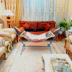 گهواره ننو سنتی لمتاب مدل پارسا parsa