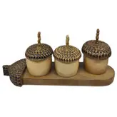 ست تخته سرو و قندان بلوط چوب راش گرجستان