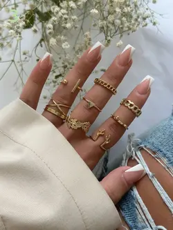 انگشتر پکی ، انگشتر پکی استیل ، انگشتر زنانه، انگشتر ، بدلیجات، اکسسوری