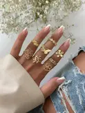 انگشتر پکی جنس استیل ، انگشتر پکی زنانه ، انگشتر زنانه ، بدلیجات ، اکسسوری