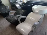 سرشور آرایشگاهی در دورنگ مشکی وسفید