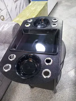 ترولی فلزی بغل چرم با کیفیت وزیبا