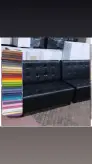 مبل گیم نت پاف کافی شاپ واداری سه نفره چرمی ارسال به سراسر کشور با باربری