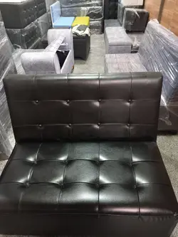 پاف مبل گیم نت کافی شاپ واداری دونفره چرمی