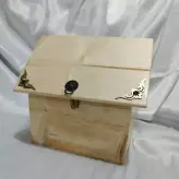 قلک چوبی طرح کلبه