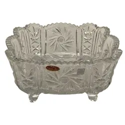 آجیل خوری بوهمیا مدل چهارپایه کریستال خورشیدی