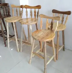 صندلی اپن چوبی جزیره