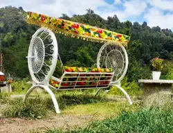 تاب راحتی باغی مدل گلبرگ 3نفره