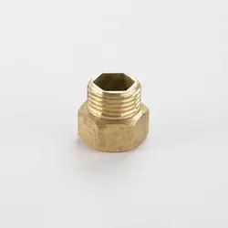 روپیچ تو پیچ پایه کوتاه برنجی 1/2 ارتفاع 2 سانت