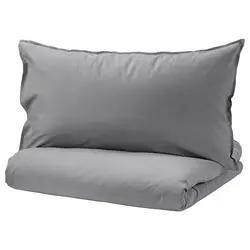 لحاف و روبالشی خاکستری ایکیا کد703.186.70 IKEA
