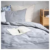 لحاف و روبالشی خاکستری ایکیا کد703.186.70 IKEA
