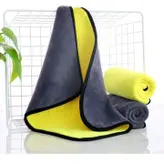 حوله دستمال نظافت خودرو و منزل میکروفایبر ۷۰ گرمی مدل 40×30