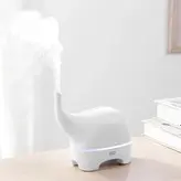 دستگاه بخور سرد فانتزی طرح فیل سفید و صورتی