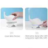 دستگاه بخور سرد فانتزی طرح فیل سفید و صورتی