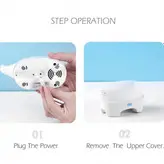 دستگاه بخور سرد فانتزی طرح فیل سفید و صورتی