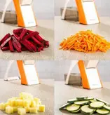 رنده رومیزی (خردکن دستی) چند کاره ماندولین اصلی (رنده دستی چند کاره - اسلایسر دستی)