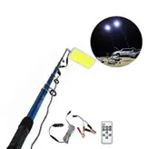 چراغ کمپینگ cob بدون کیف، لنسری (فیش لایت _ تلسکوپی) پایه دار 360 درجه لایت مدل FR-03