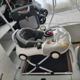 سرویس کامل سیسمونی کالسکه کریر ساک صندلی ماشین صندلی غذا روروئک