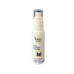 کرم ضد آفتاب پمپی +SPARK WOODEN SPF50