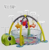 تشک بازی و استخر توپ لاکپشت بهمراه توپ