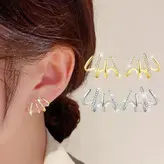 گوشواره چنگکی کره ای کد ۲۲۱۶