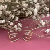 گوشواره چنگکی کره ای کد ۲۲۱۶