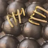 گوشواره چنگکی کره ای کد ۲۲۱۶