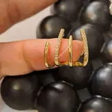 گوشواره چنگکی کره ای کد ۲۲۱۶