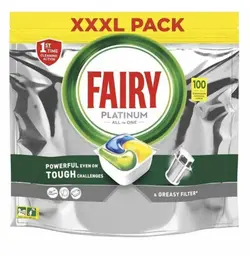 قرص ماشین ظرفشویی فیری پلاتینوم ۱۰۰ عددی اروپایی تاریخ تولید ۲۰۲۳/۰۹‌